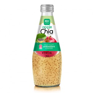 290ml_glass_bottle_Best_Chia_seed_drink_with_apple_diet_and_antioxidant_